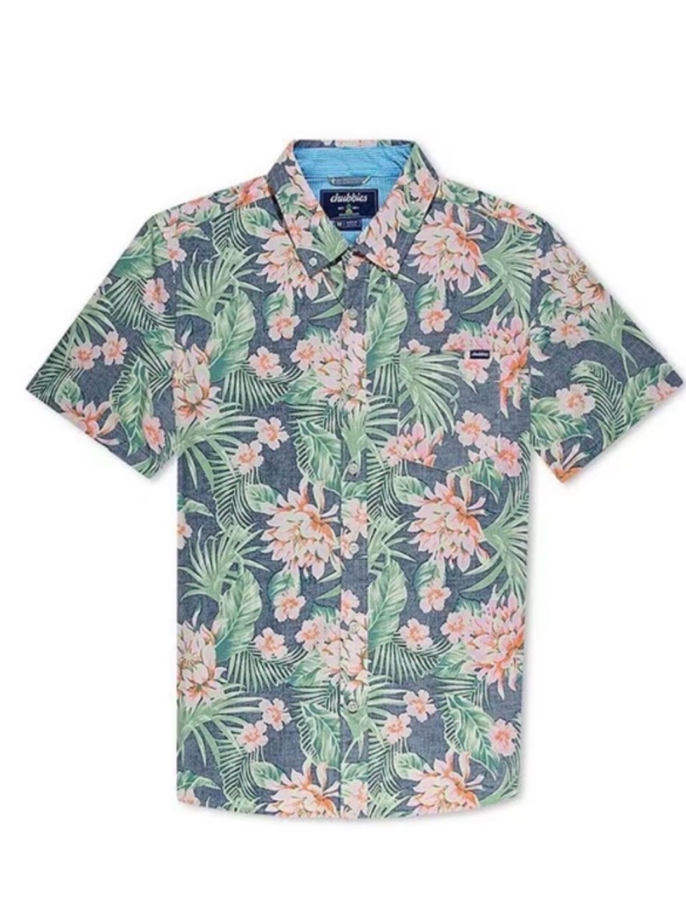 Chubbies Men’s Friday Resort Wear Button Front Shirt Size Medium